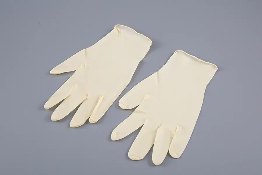 Powder & Powder-Free Disposable Medical Latex Examination Gloves